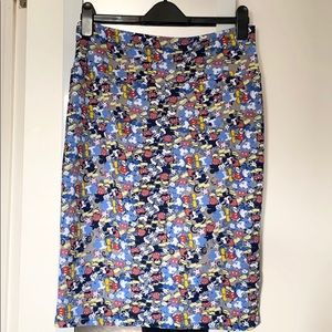 LuLaRoe Cassie XL Skirt Mickey Mouse Disney